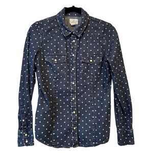 Levi’s Snap Front Western Yoke Jean Shirt